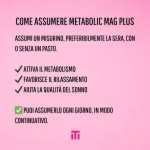 Metabolic Mag PLUS 300 g polvere - Magnesio - immagine 4