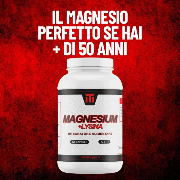 Magnesium + LYSINA - 90 cps